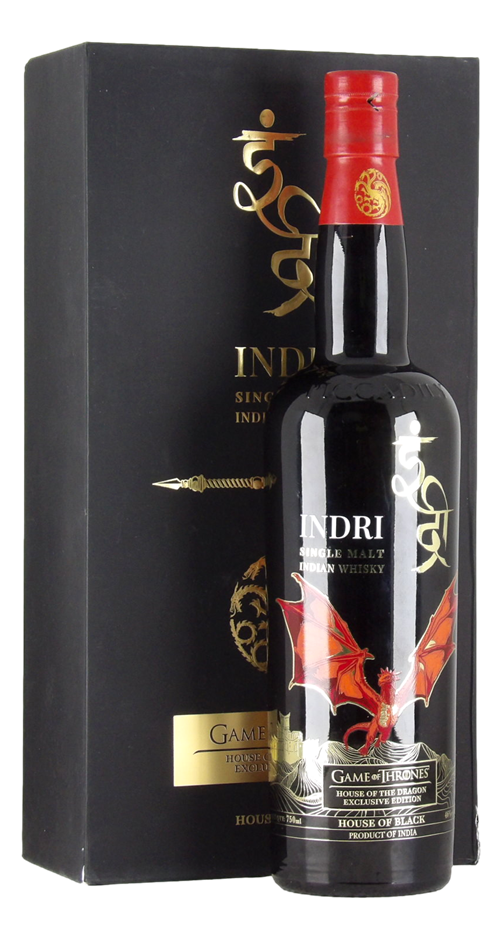 Indri Game Of Thrones Single Malt House of Black Exclusive Ed. (1x 750mL)