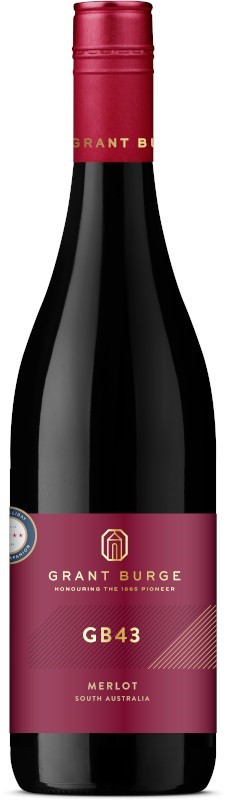 Grant Burge GB43 Merlot 2024 (6x 750mL),