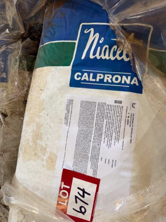 Approx. 27 x Niacet Calprona CP Granula 25kg Bags