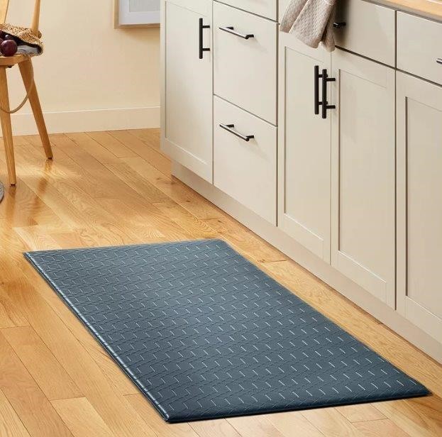 TOWN & COUNTRY LIVING Kitchen Runner Floor Mats, 50cm x 139cm, Navy.