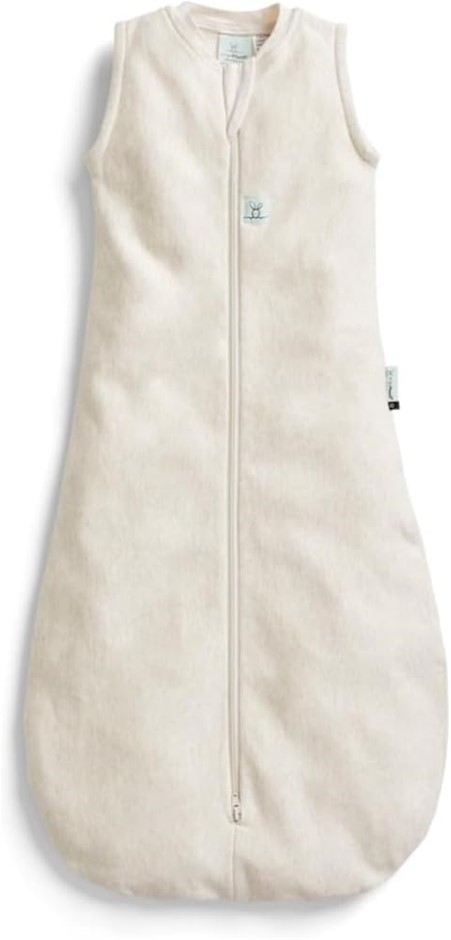ERGOPOUCH Sleeping Bag,  Sleeveless, Organic Jersey Cotton, 1.0TOG, 3-12M,