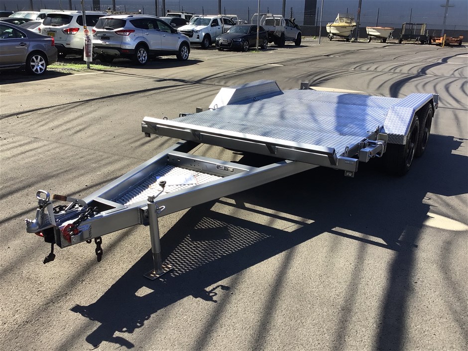 2012 Great Western Trailers 15x6 Tandem Car Carrier Trailer