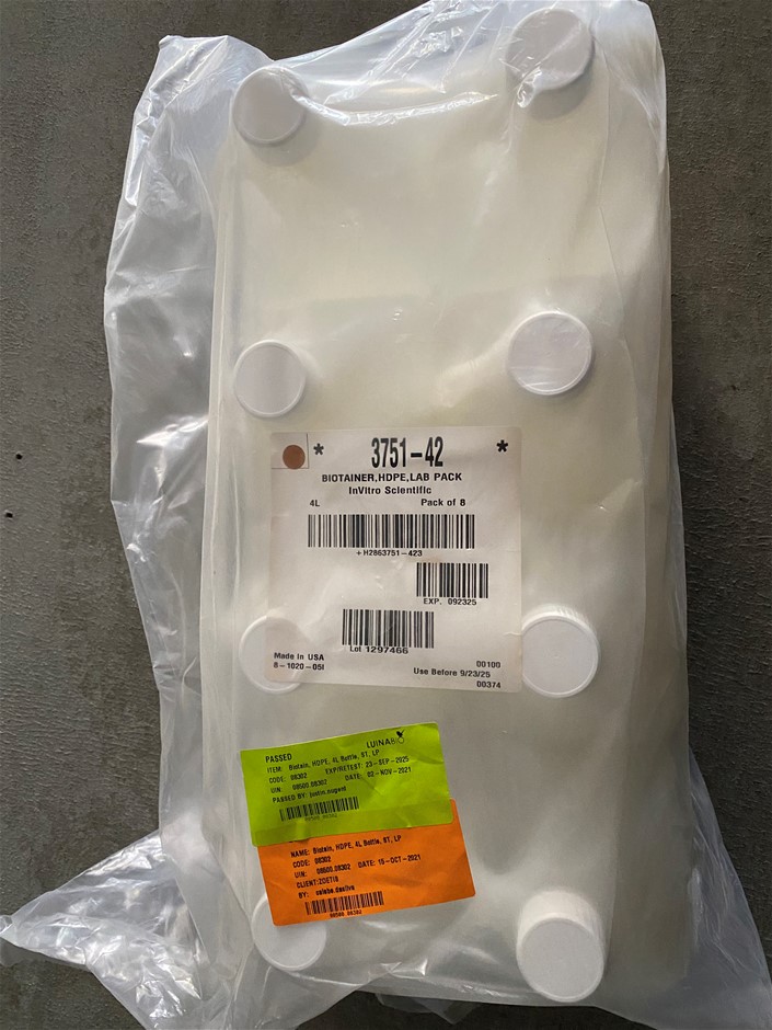 BIOTAINER, HDPE, 4L, 8pc