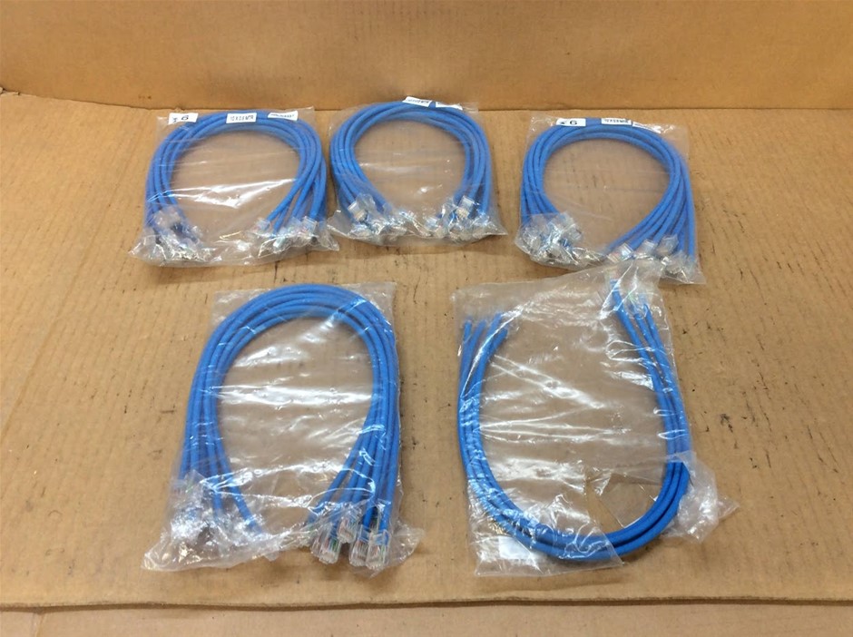 Generic Ethernet Patch Cable - New (Lot of 42)