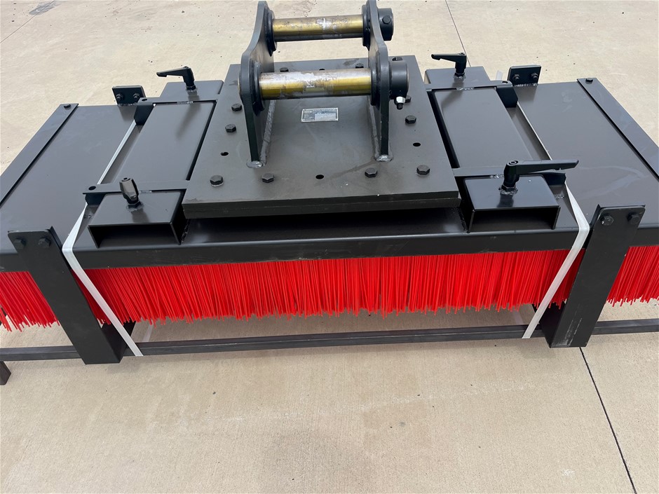 1500mm Broom Attachment to suit 8T Excavator(Unused)