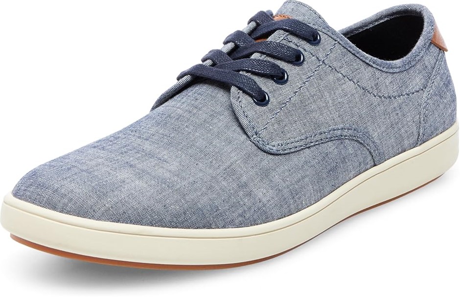 STEVE MADDEN Men's Fenta Fashion Sneaker, Blue Fabric, 7.5 US, 409075. Buy