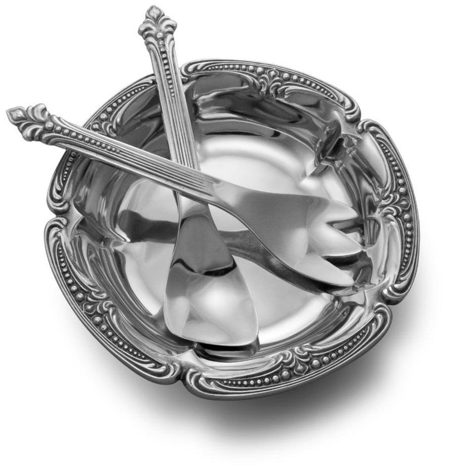 WILTON Armetale Belle Mont Medium Salad Serving Set, 2 -Quart, 3 -Pieces. N