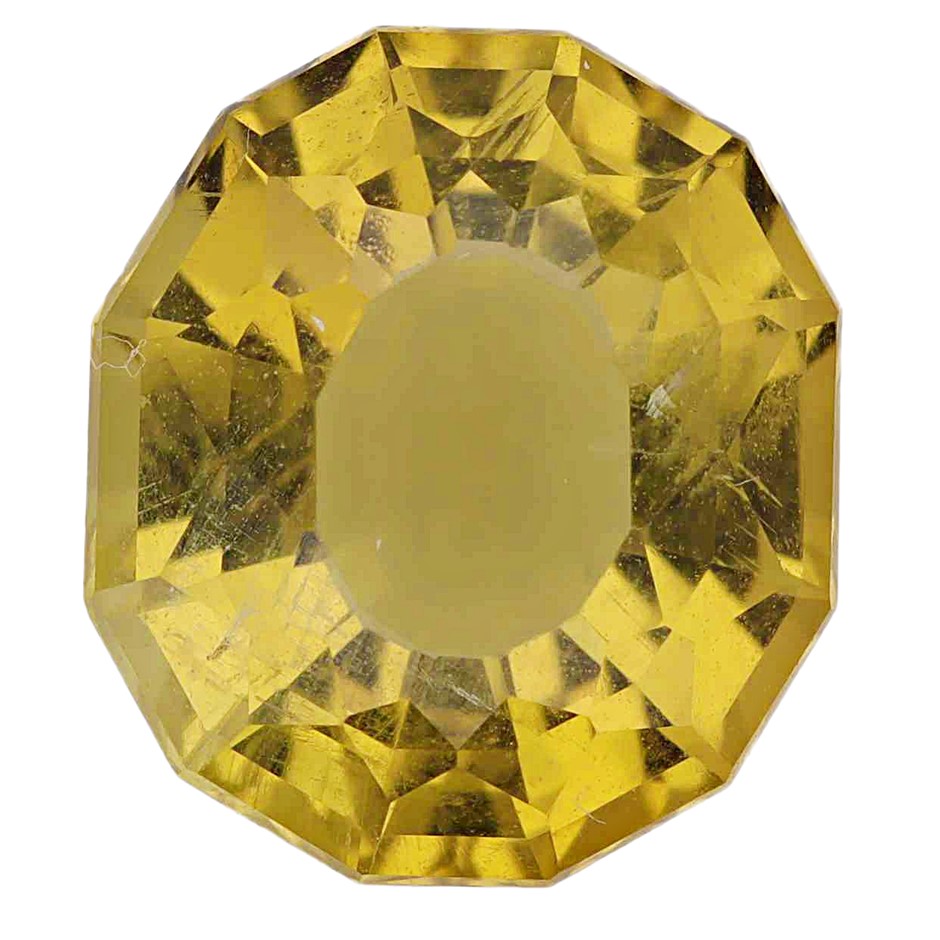 3.89 Carats Greenish Yellow Orthoclase Feldspar