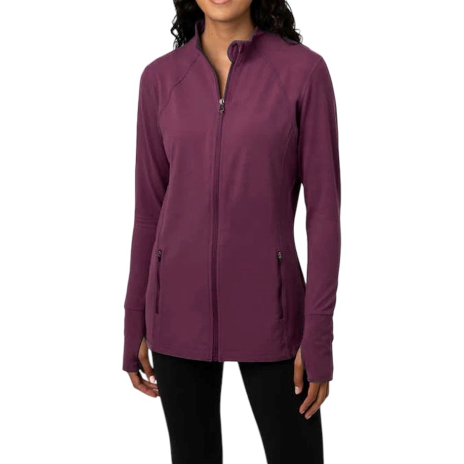 TUFF Women's Vida Athletic Jacket, Size S, Magenta. Buyers Note - Discount