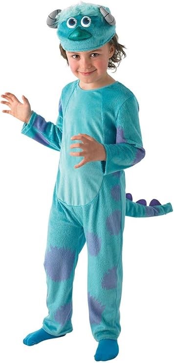 RUBIES Sulley Deluxe Kids' Costume, Small (3-4 Years). Buyers Note - Disco