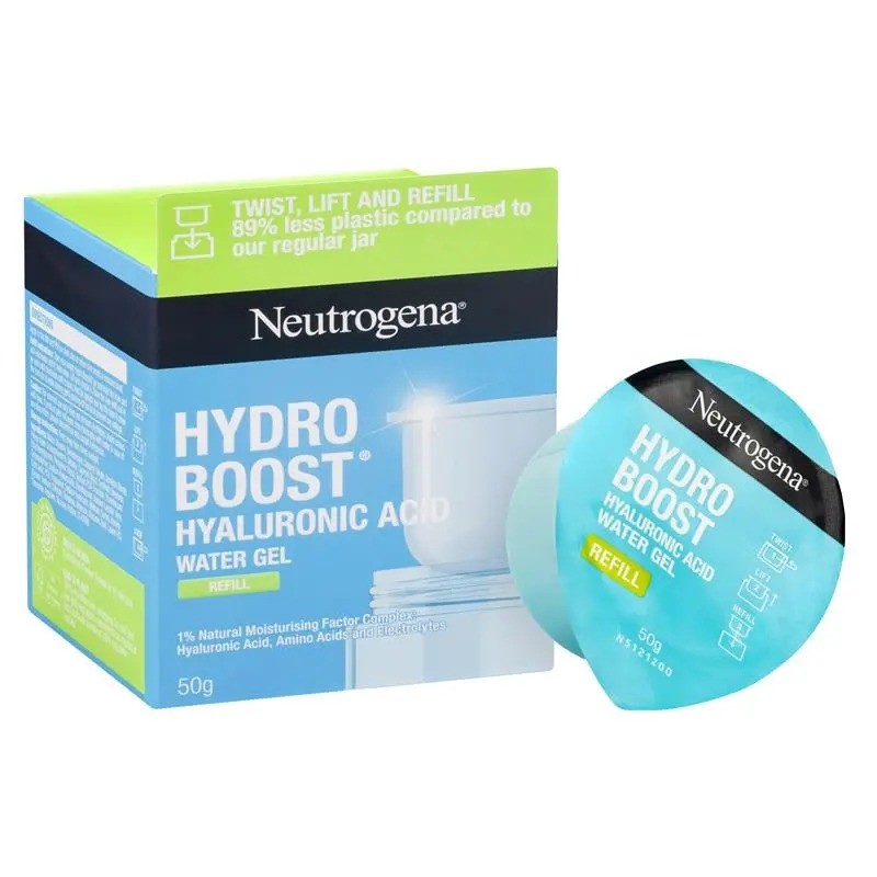 3 x NEUTROGENA HydroBoost Water Gel Refill 50g. Buyers Note - Discount Fre