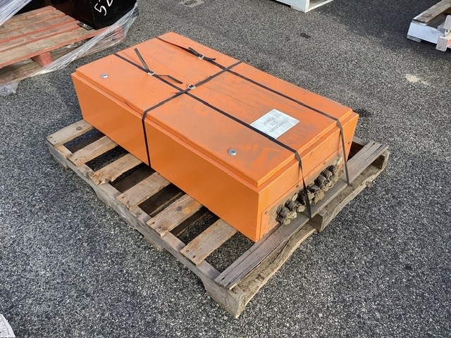 <p>Orange Electrical Box</p>