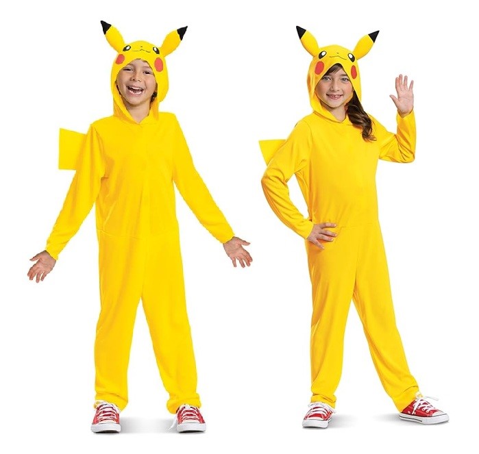 DISGUISE Pokemon Pikachu Child Costume, Size M (7-8). Buyers Note - Discou