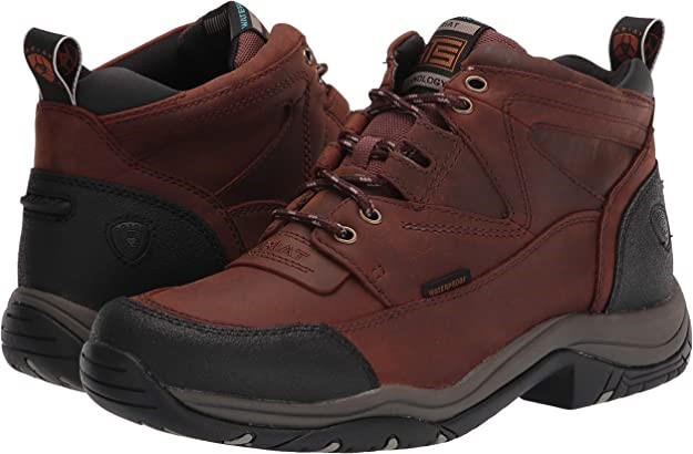 ARIAT Men's Terrain H20 Waterproof Leather Outdoor Hiking Boots, US9D Mediu
