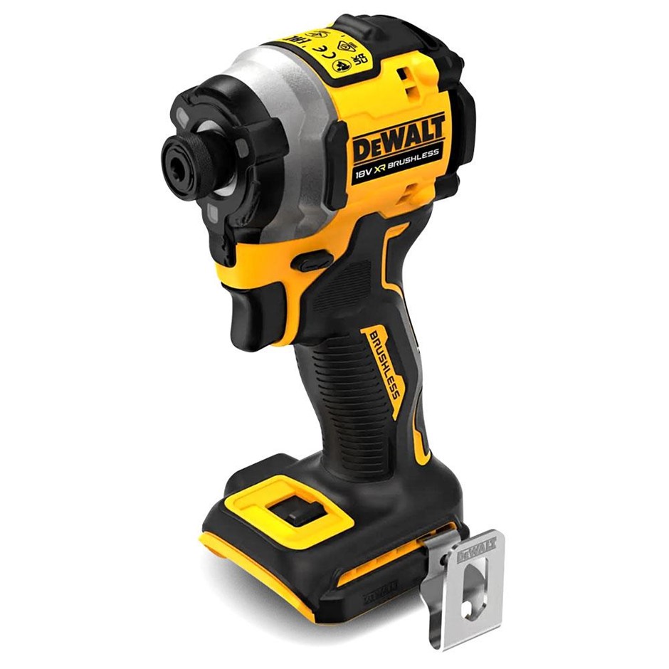 2 x DeWALT 18V XR Li-ion Cordless Brushless 3-Speed Compact Impact Drivers