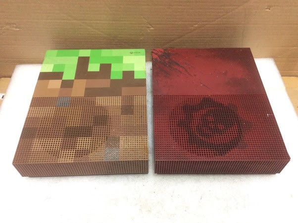 Microsoft Xbox One S Mixed Model Consoles (Lot of 2)