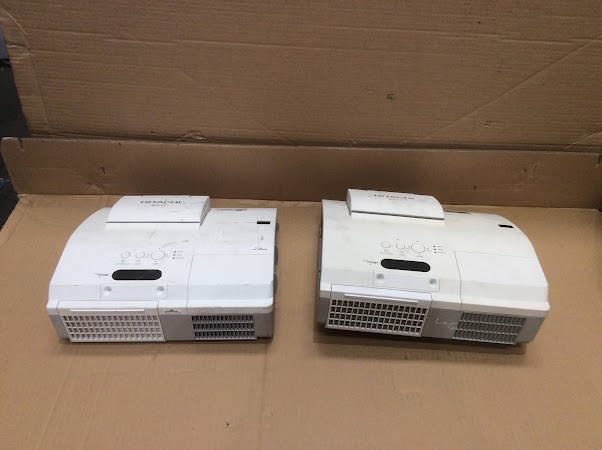 Hitachi CP-AW3019WN&CP-AW2519N LCD Projectors (Lot of 2)