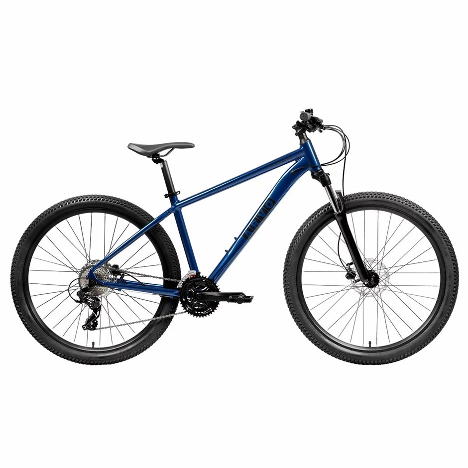 ARVO Roam MTB Pro Mountain Bike, Dark Blue, Large. NB: broken rear deraille