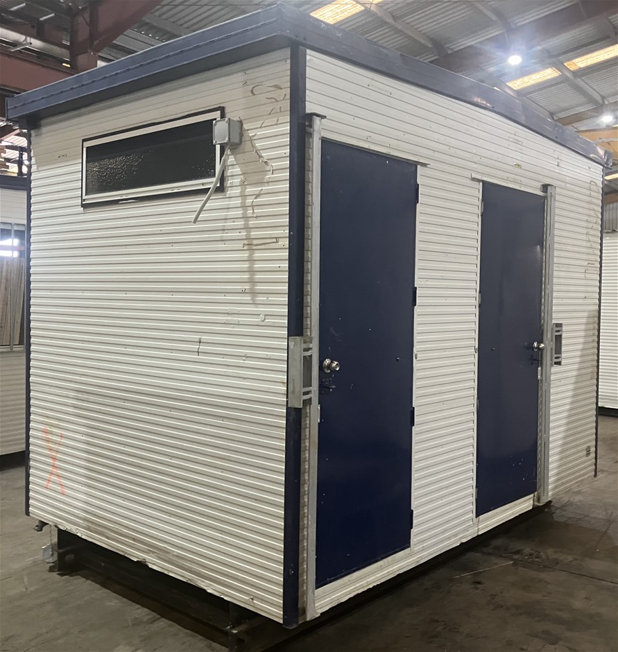 Portable Toilet Block - 3.6m x 2.4m - M-F - Cyclone Rated - Glendenning