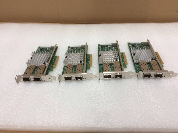 Intel X520-SR2 Converged Network Adapters (Lot of 4)