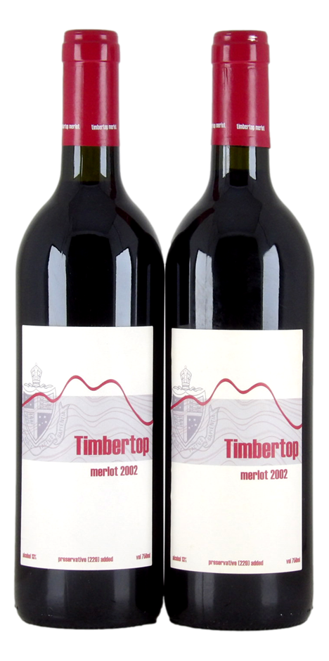 Delatite Winery Timbertop Merlot 2002 (2x 750mL)VIC