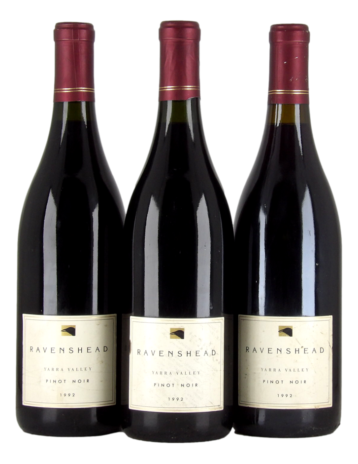 Ravenshead Yarra Valley Pinot Noir 1992 (3x 750mL)