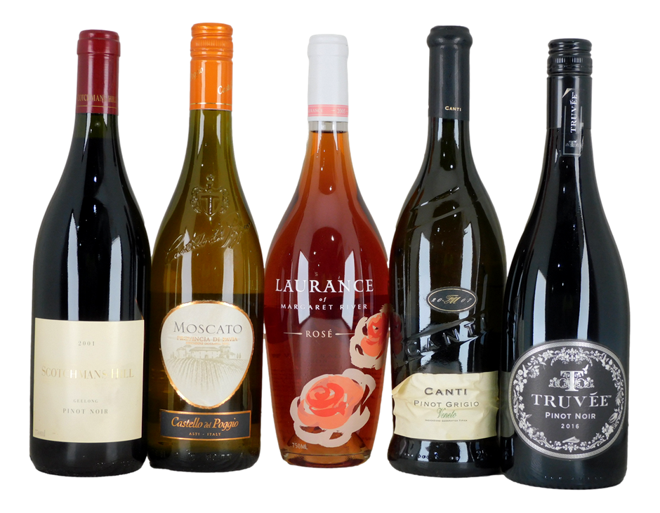 Pack of Assorted Wine (5x 750mL)