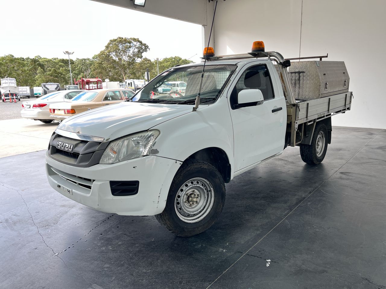 2012 Isuzu D-MAX 4X4 SX Hi-Ride Turbo Diesel Automatic Cab Chassis