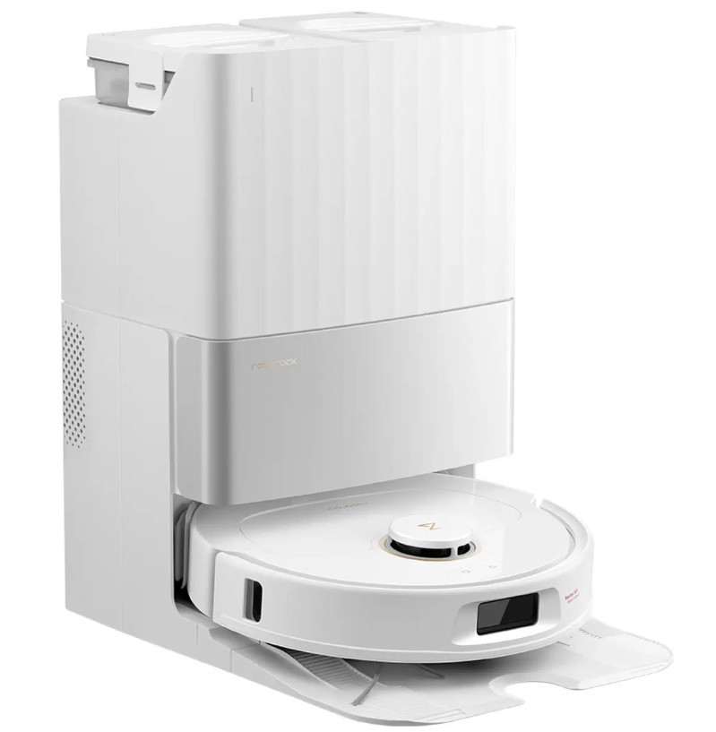 ROBOROCK Qrevo C Vacuum Cleaner and Empty Wash Fill Dock, Colour: White, RR
