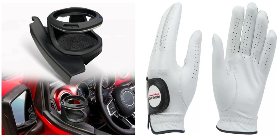 BUNDLE of 2: AZUTO Cup Holder for Jeep Wrangler/Gladiator (Left-Side, MHG-0