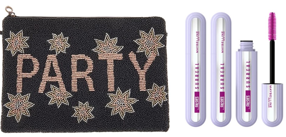 BUNDLE of 2: MAYBELLINE Falsies Surreal Mascara 10ml (3-Pack, 01 Very Black