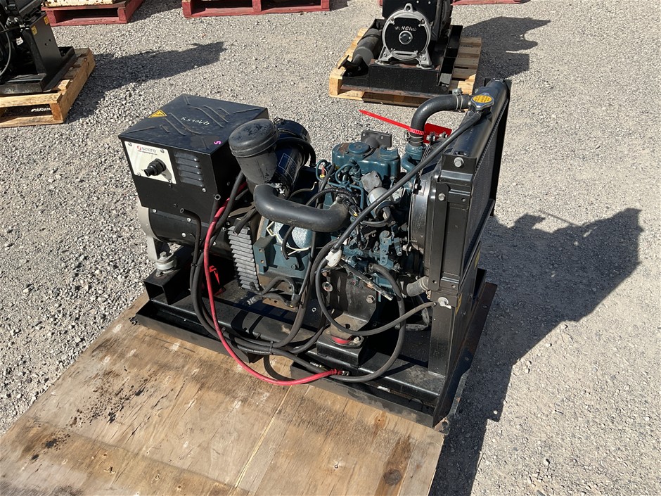 3Cyl Kubota Diesel Engine & Generator - Grays VIC - Truganina