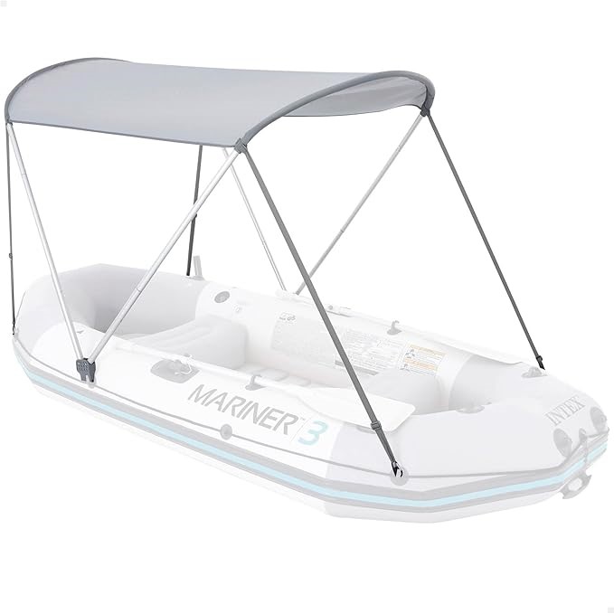 INTEX 68600 - Bimini Top Sun Shade. NB: Box has slight damage, untested