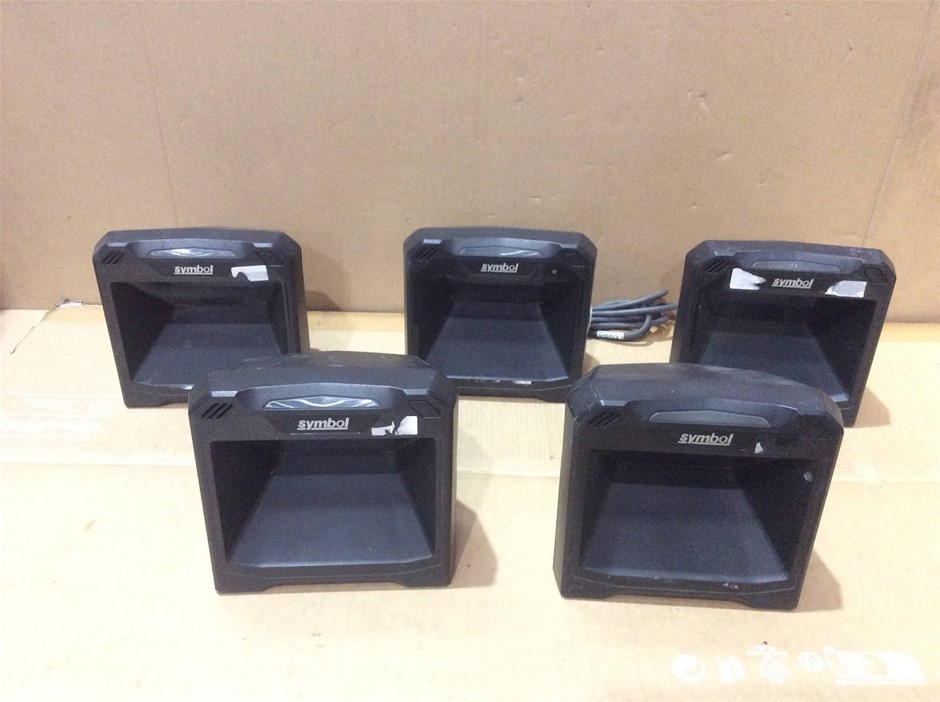 Symbol DS7708 Desktop Barcode Scanner (Lot of 5)
