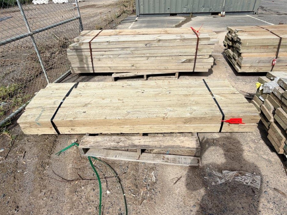 Quantity of Assorted Timber Sleepers