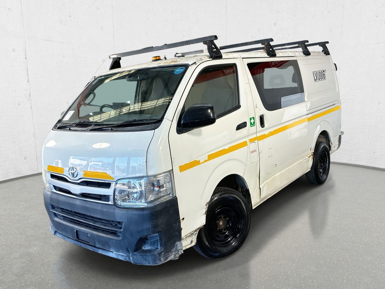 2012 Toyota HiAce LWB KDH201R Turbo Diesel Automatic Van