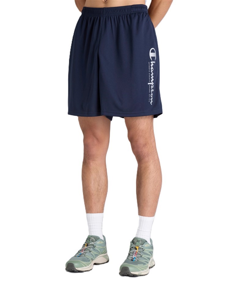2 x CHAMPION Core Train Shorts, Size S, Navy, AX8KG. Buyers Note - Discoun