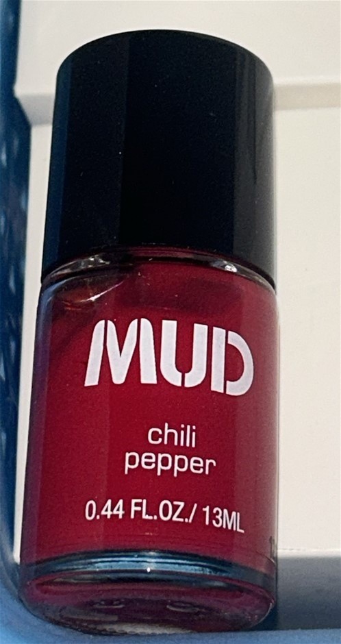 9x MUD Nail Polish - Chili Pepper