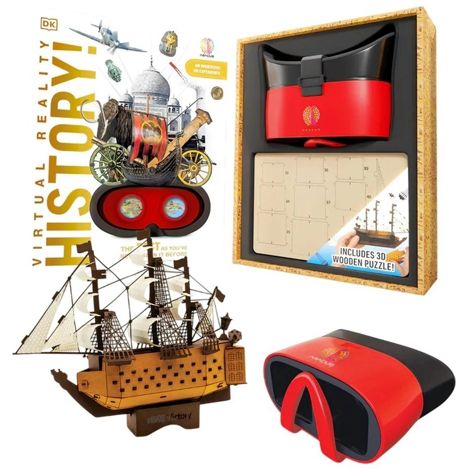 ABACUS Virtual Reality Gift Box History. NB: Damaged packaging, condition u