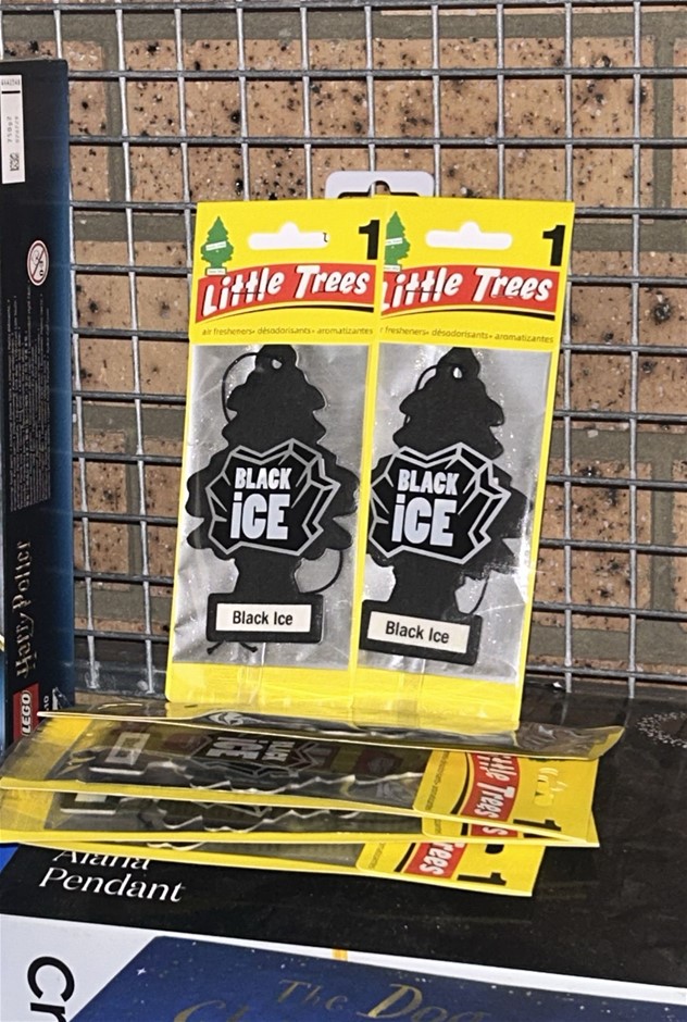 6x Black Ice Air Fresheners