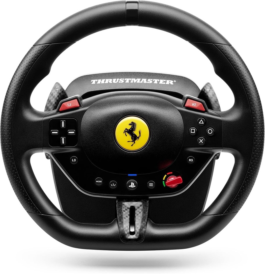 THRUSTMASTER T98 Ferrari 296 GTB, Racing Wheel for PS5, PS4, PC.  Buyers No