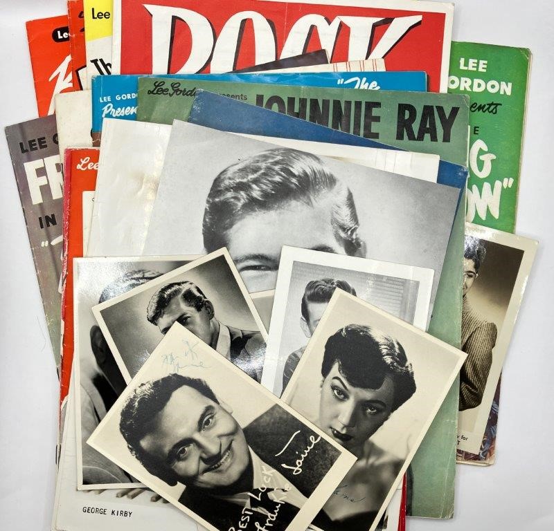 24 x Asstd Lee Gordon Presents Magazines and Sporting Programmes