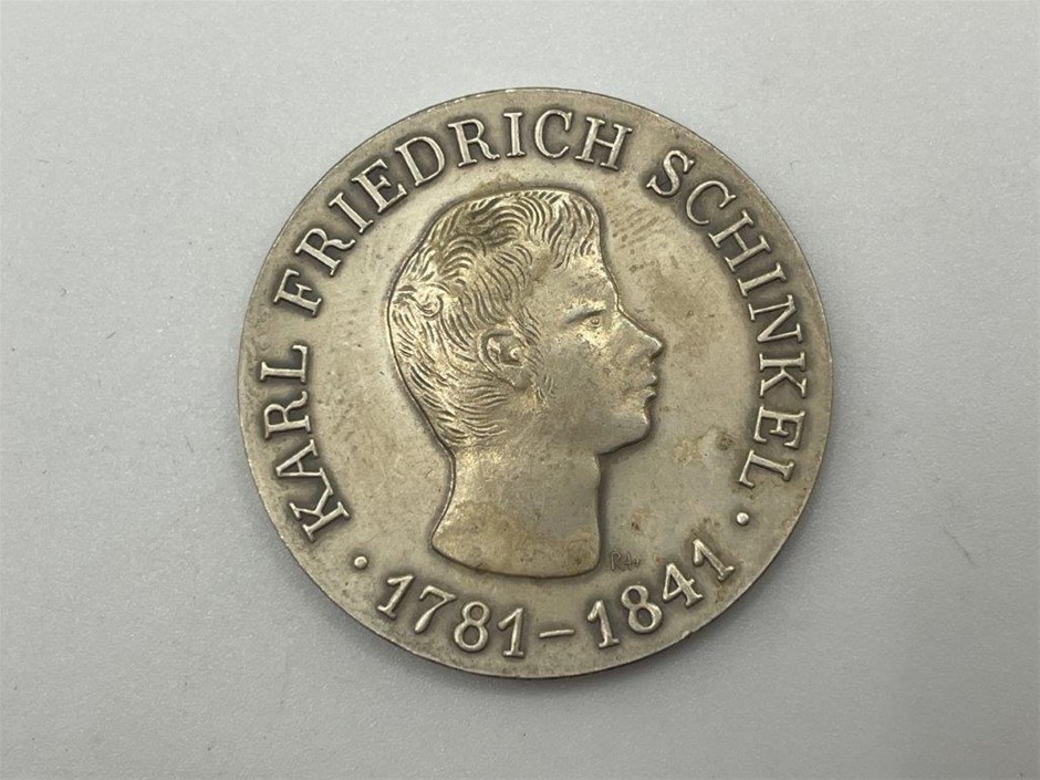 Germany, Democratic Republic, Silver(.800) Ten Mark Coin, 1966