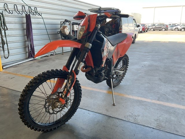 2008 KTM EXC250 Trail Motorcycle (WOVR-REPAIRABLE)
