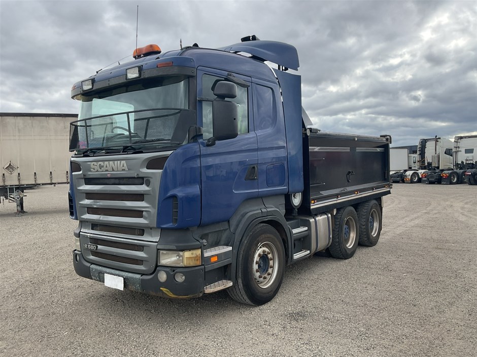 2005 Scania R580 6 x 4 Tipper Truck