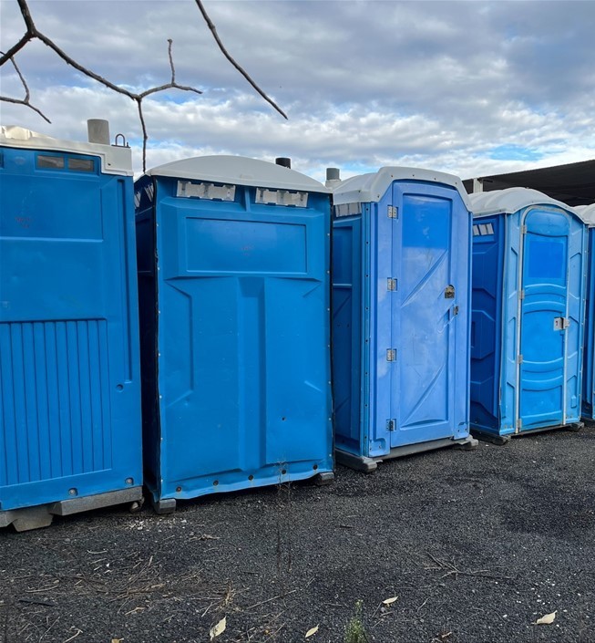 4 x Used Portable Toilets