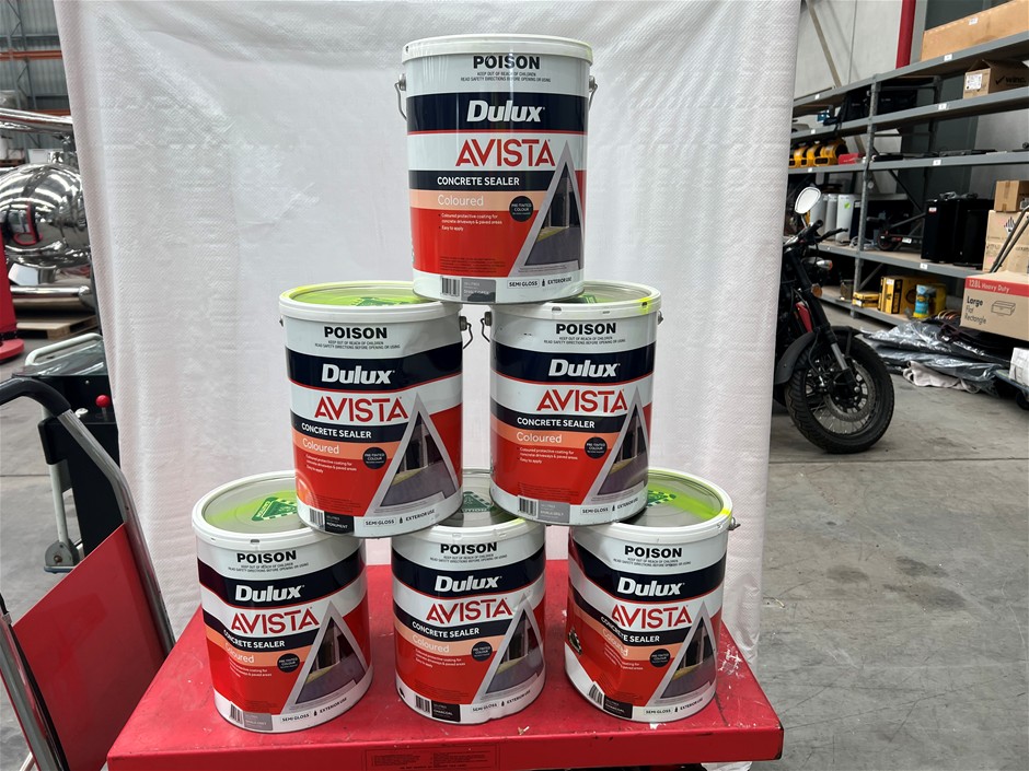 Assorted 10Lt Tins of Paint x 6