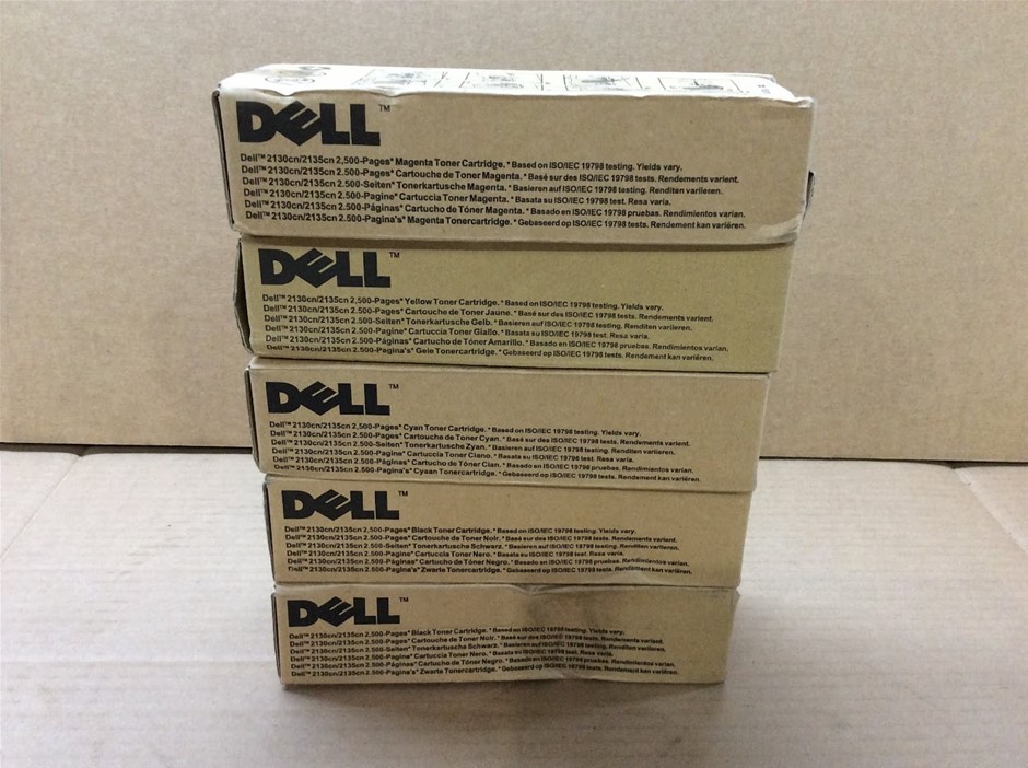 Dell CT201180 / CT201181 / CT201182 / CT201183 CMYK Toner Cartridge
