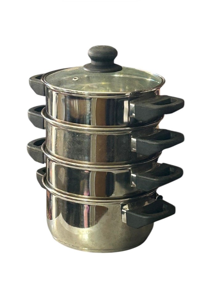 4 Tier Stainless Steel Steamer