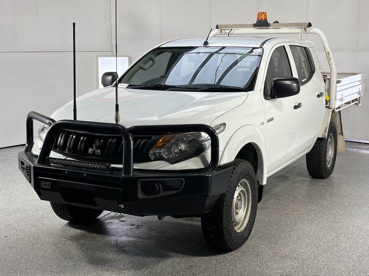 2018 Mitsubishi Triton 4X4 GLX MQ Turbo Diesel Automatic Crew Cab Chassis